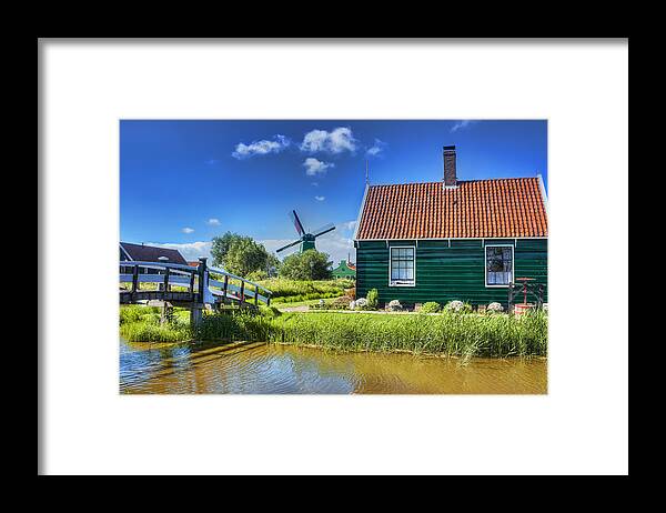 Village Framed Print featuring the photograph Dutch Village by Nadia Sanowar