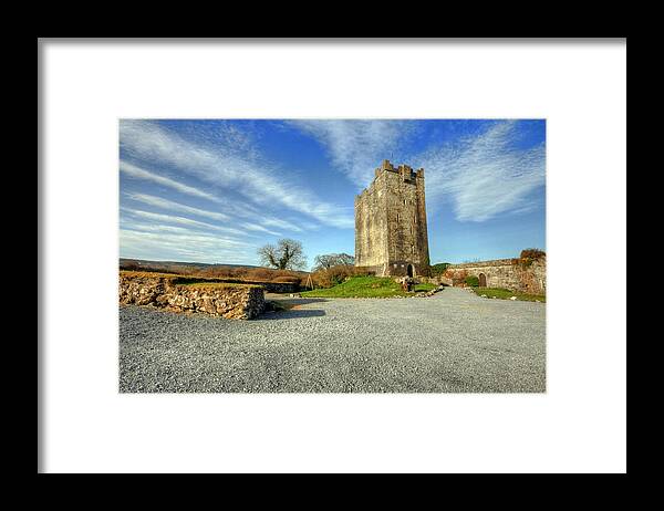 Beautiful Ireland Framed Print featuring the photograph Dysert Castle by John Quinn