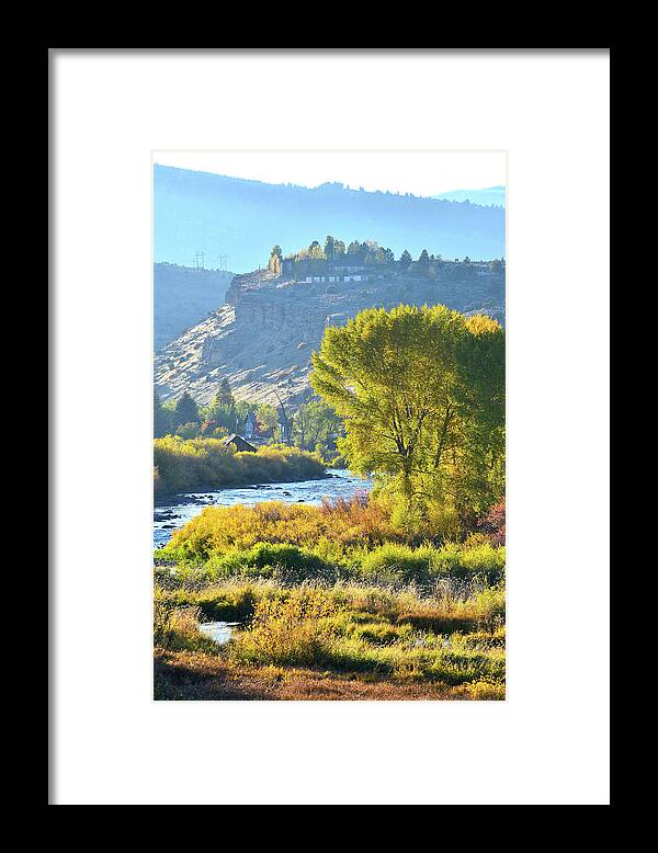 Colorado Framed Print featuring the photograph Eagle River Fall Colors by Ray Mathis