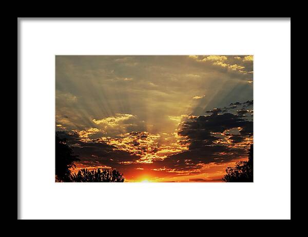 Sunrise Framed Print featuring the photograph Early Morning Adrenaline Rush by John Glass