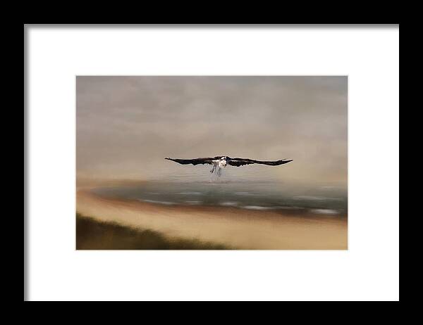 Landscape Framed Print featuring the photograph Early Morning Takeoff by Kim Hojnacki