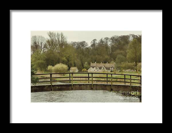 Arlington Row Framed Print featuring the photograph Early Spring in the Counties by Jasna Buncic