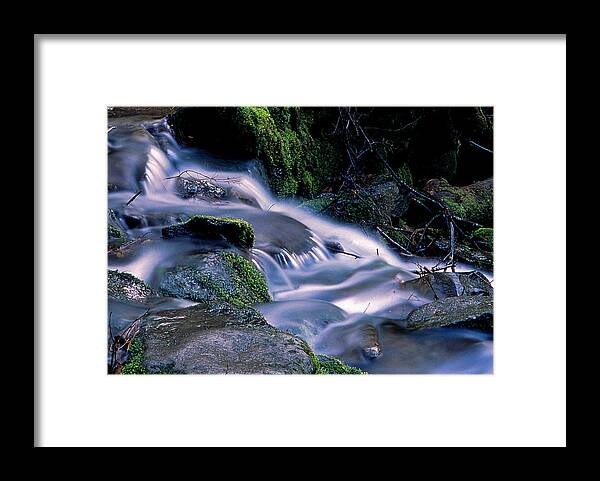 Fine Art Framed Print featuring the photograph Earth and Water Spirits 3 by Rodney Lee Williams