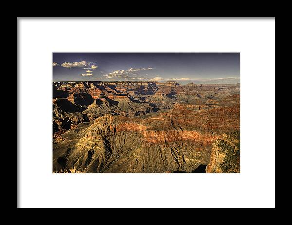Grand Canyon Framed Print featuring the photograph Earthen Tones of the Grand Canyon by Don Wolf