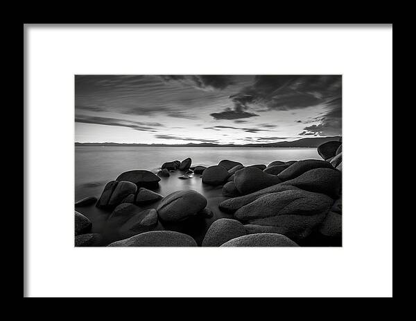 Lake Tahoe Framed Print featuring the photograph East Shore Serenity - Lake Tahoe by Brad Scott