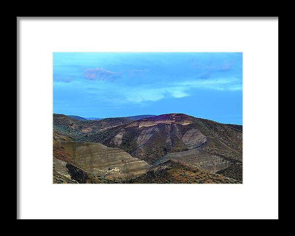 Landscape Framed Print featuring the photograph Eastern Hills by Tom Potter