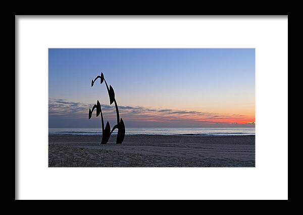 Sculpture Framed Print featuring the photograph Echo 2 by Catherine Reading