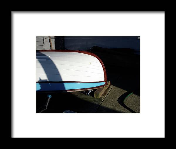 Canoe Framed Print featuring the photograph Eds Canoe by Kevin Callahan