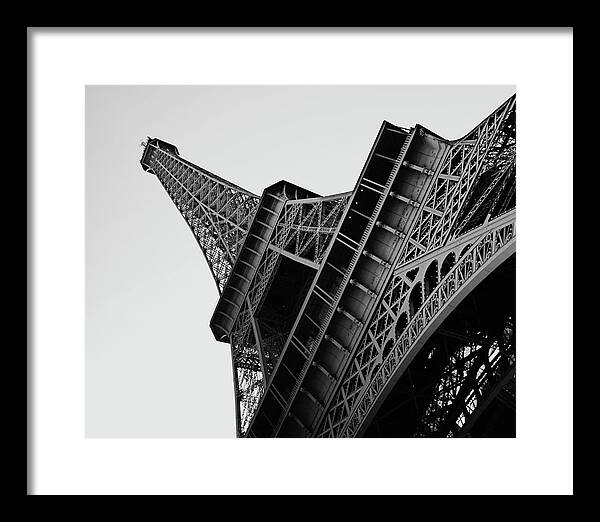 France Framed Print featuring the photograph Eiffel Tower by Lawrence Knutsson