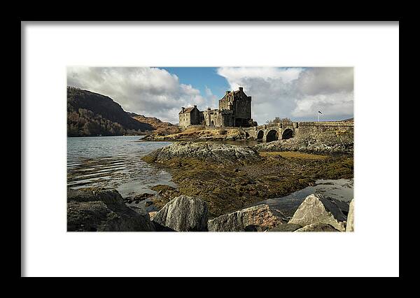 Eilean Donan Castle Framed Print featuring the photograph Eilean Donan Castle by Holly Ross