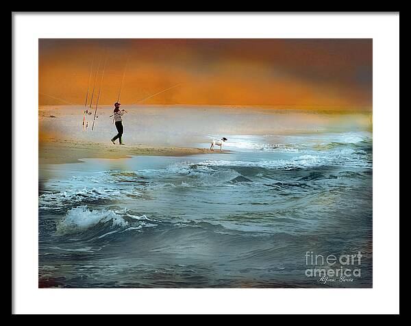 Seascape Framed Print featuring the photograph El Ayudante by Alfonso Garcia