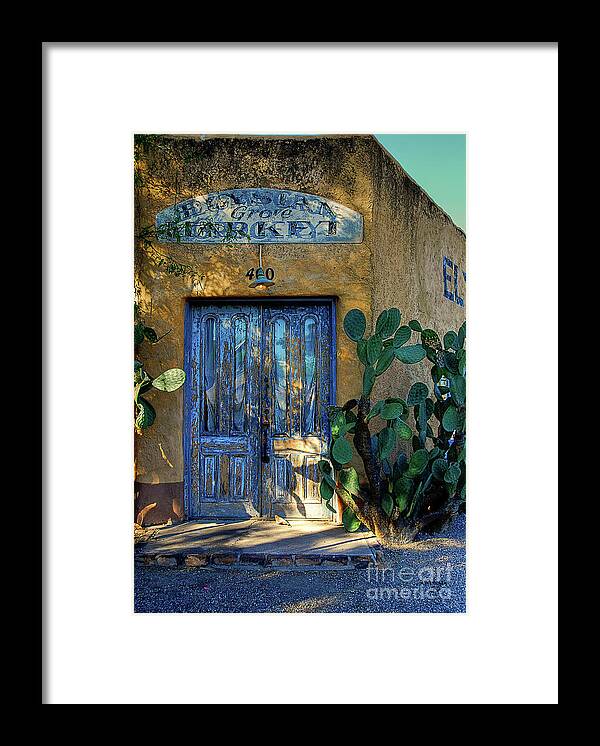 Door Framed Print featuring the photograph Elysian Grove In The Morning by Lois Bryan