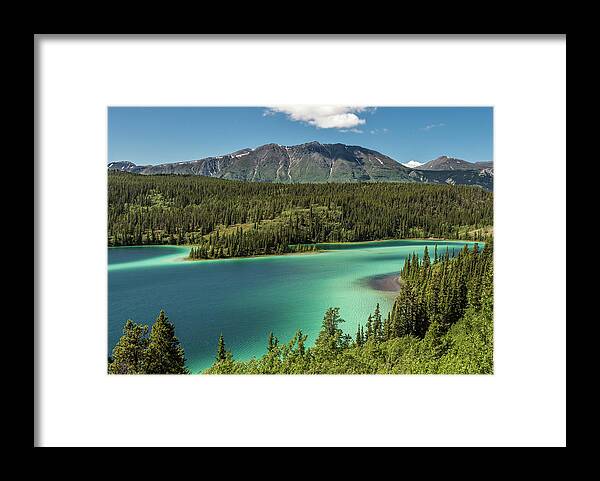 Canada Framed Print featuring the photograph Emerald Lake by Ed Clark