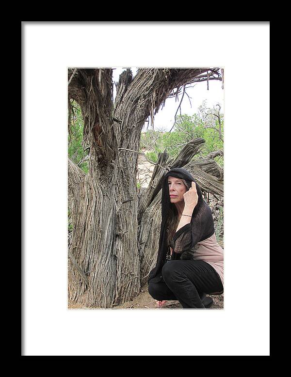 Women's Issues Framed Print featuring the photograph Emerging Women Series 2 by Feather Redfox