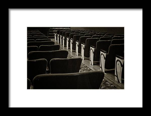 Empress Theatre Framed Print featuring the photograph Empress Theatre - 365-333 by Inge Riis McDonald