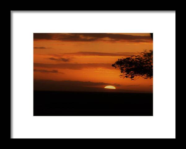 Landscapes Framed Print featuring the photograph End of Day by Charles HALL