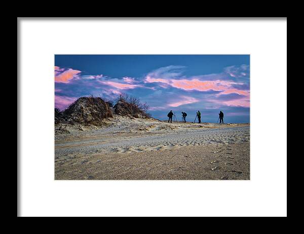 Landscapes Framed Print featuring the photograph End of Day by Donald Brown