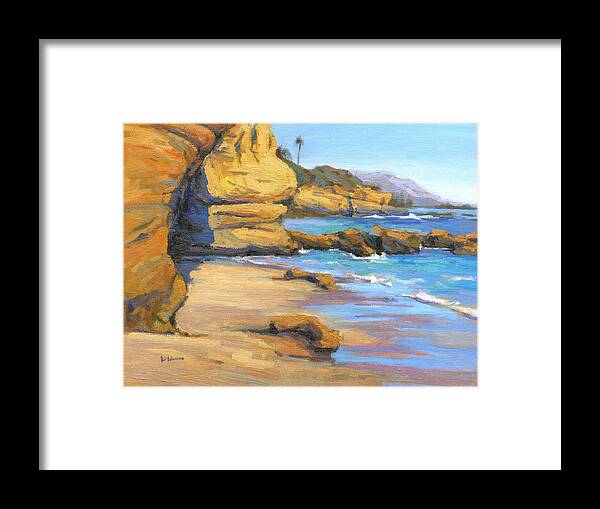 South Framed Print featuring the painting End of Summer by Konnie Kim