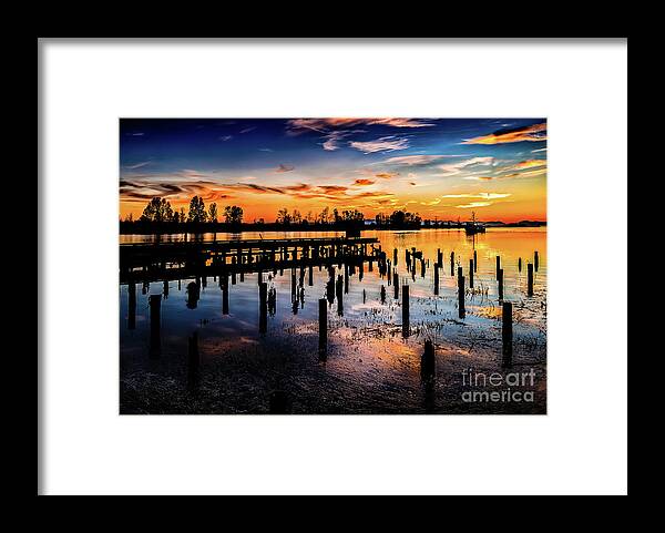 End Of The Fishing Day Framed Print featuring the photograph End of the Fishing Day by M G Whittingham