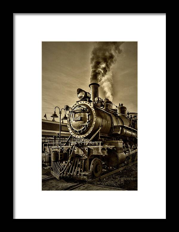 Knoxville Framed Print featuring the photograph Engine Steam by Sharon Popek