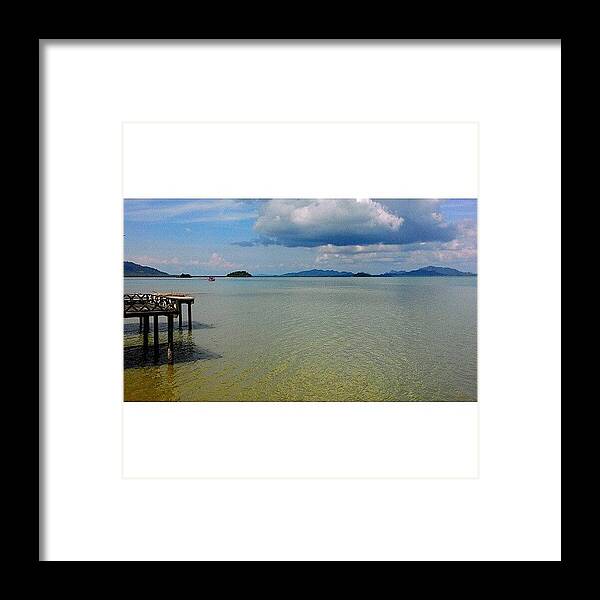 Beautiful Framed Print featuring the photograph Enjoy The Silence by Georgia Clare