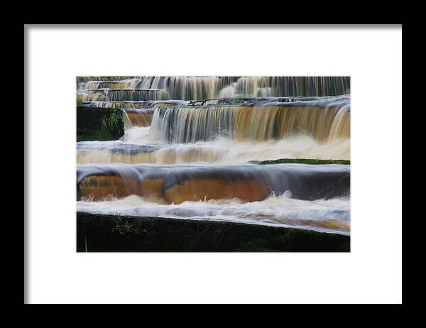 Ireland Framed Print featuring the photograph Ennistymon Falls by Martina Fagan