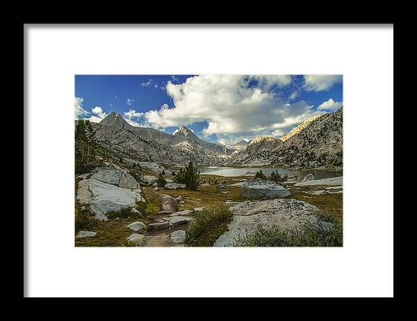 King's Canyon Framed Print featuring the photograph Entering Evolution Basin by Doug Scrima