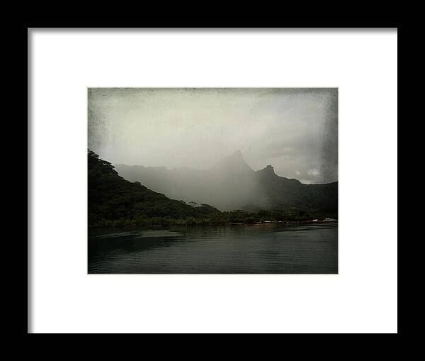 Moorea Framed Print featuring the photograph Entering Moorea by Kathryn McBride