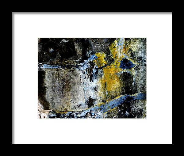 Entrophy Framed Print featuring the painting Entrophy by Michaelalonzo Kominsky