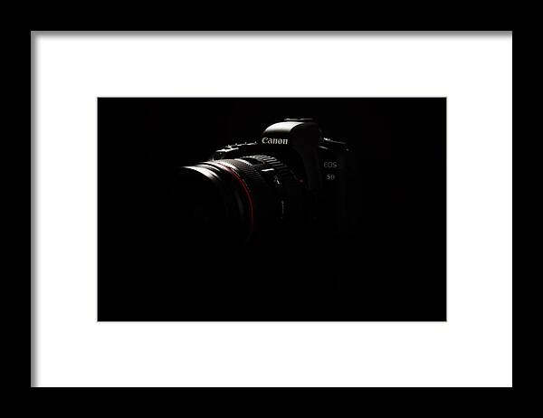 Camera Framed Print featuring the photograph EOS 5D Mark II by Rick Berk