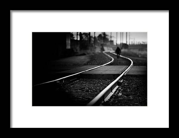Blumwurks Framed Print featuring the photograph Epic Journey Of The Unknown Man by Matthew Blum
