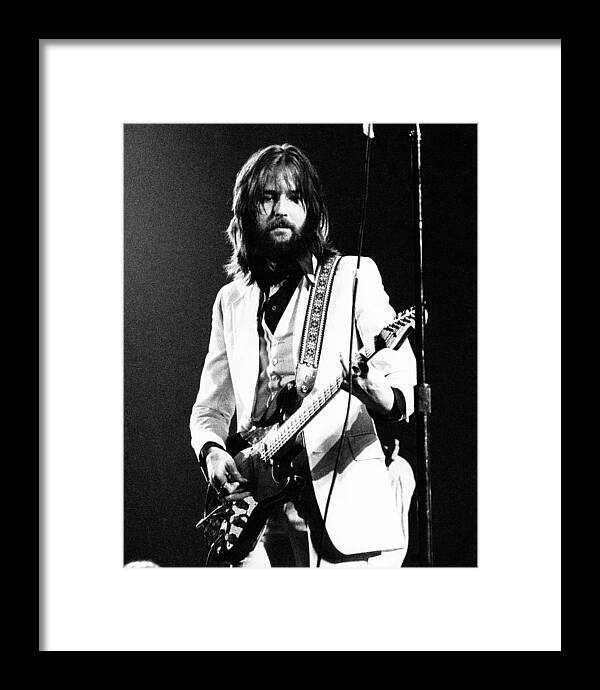 Eric Clapton Framed Print featuring the photograph Eric Clapton 1973 by Chris Walter