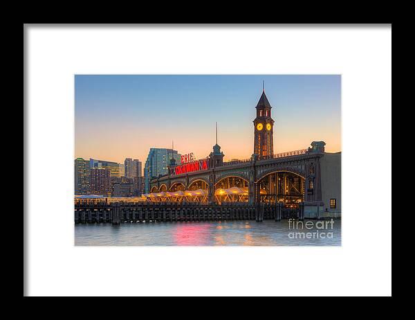 Clarence Holmes Framed Print featuring the photograph Erie Lackawanna Terminal IV by Clarence Holmes