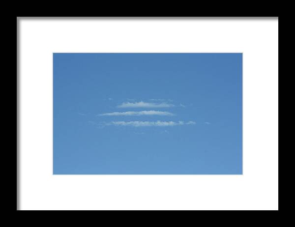 Sky Framed Print featuring the photograph etc by Ric Bascobert