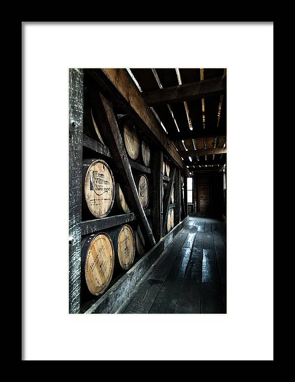 Bourbon Framed Print featuring the photograph Evan Williams by Joseph Caban