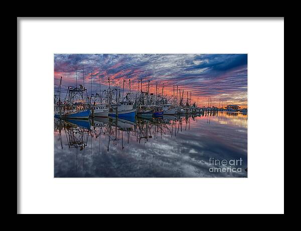 Evening Glow Framed Print featuring the photograph Evening Glow by Brian Wright