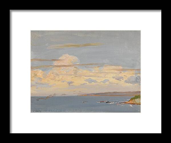 Sir John Lavery Framed Print featuring the painting Evening Tangier by MotionAge Designs