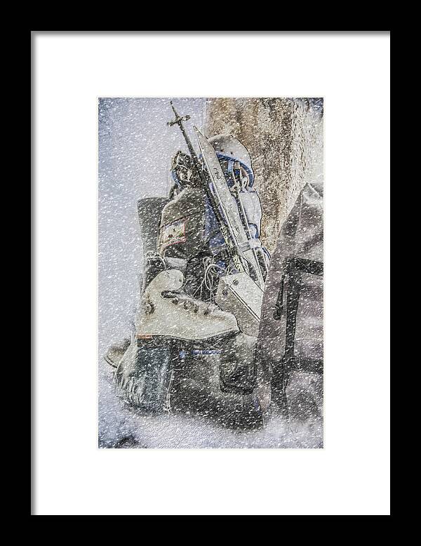 Skate Framed Print featuring the photograph Everest or Bust by Pamela Williams
