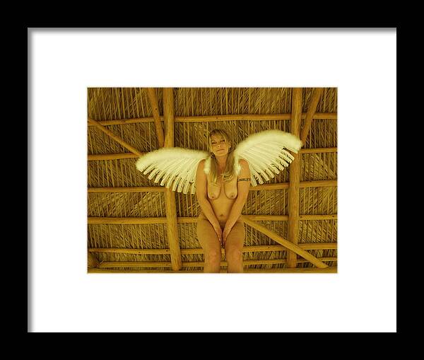 Www.naturesexoticbeauty.com Framed Print featuring the photograph Everglades Angel by Lucky Cole