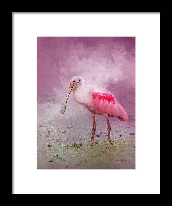 Wildlife Framed Print featuring the photograph Everything Is Rosie by Marvin Spates