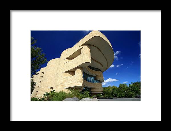 Architecture Framed Print featuring the photograph Existing in Itself by Mitch Cat