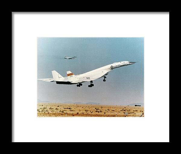 1968 Framed Print featuring the photograph Experimental Plane Xb-70 by Granger