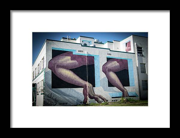 Mural Framed Print featuring the photograph Extremities by Richard Goldman