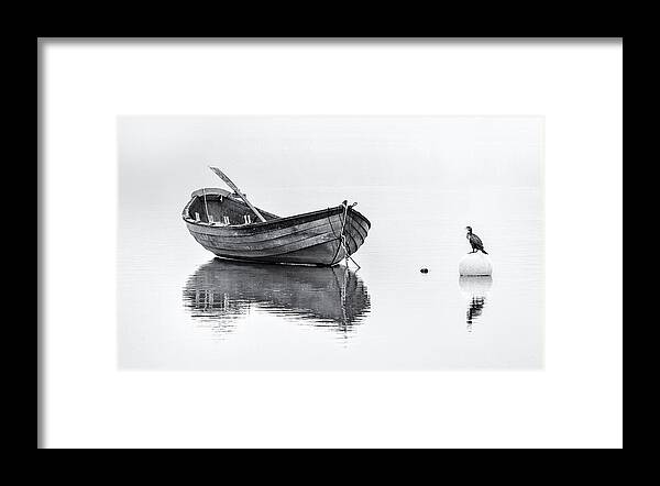 Boat Framed Print featuring the photograph Eye to Eye by Rob Davies