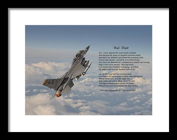 F16 - High Flight by Pat Speirs
