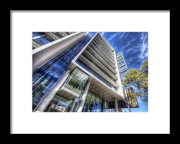Facade Framed Print featuring the photograph Facadism by Wayne Sherriff