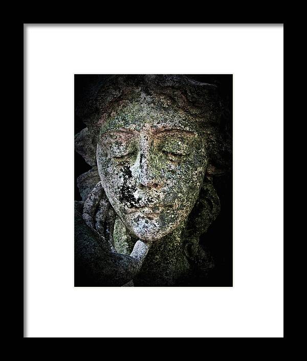 Angel Framed Print featuring the photograph Face of an Angel 11 by Maria Huntley