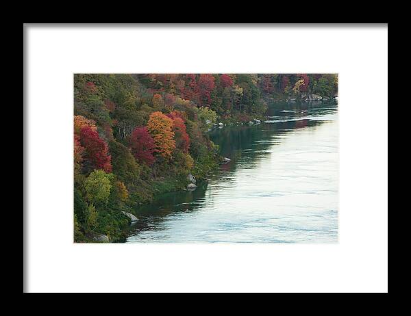 Fall Framed Print featuring the photograph Fall at Niagara Falls by Jason Hughes