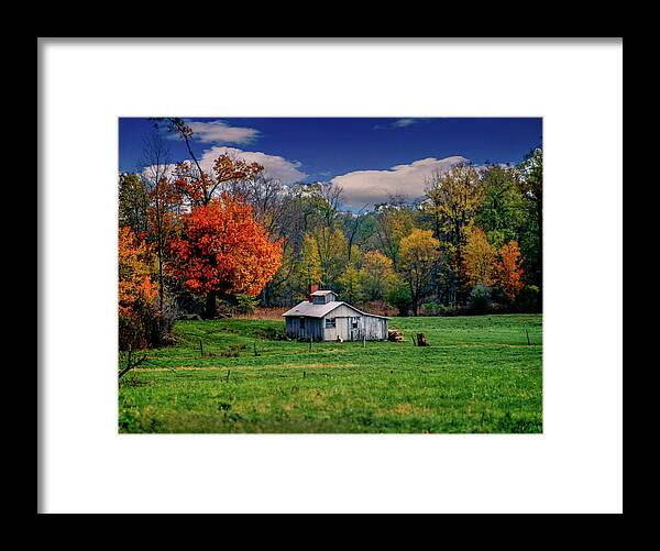 Scenery Framed Print featuring the photograph Fall Beauty by Rick Redman