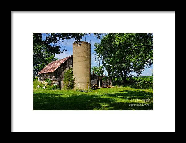 America Framed Print featuring the photograph Family Farm by Jennifer White